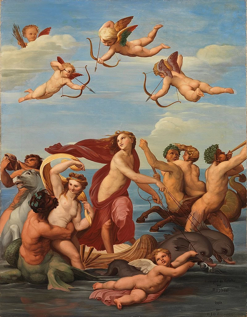 Il Trionfo di Galatea, copia da Raffaello - Finnish National Gallery